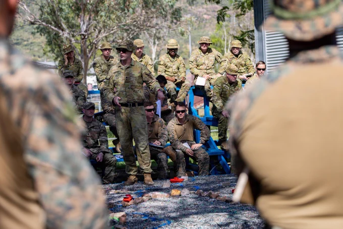 Soldiers with 11th Airborne Division joined U.S. Marines and Australian Army partners in Townsville, Australia, during Exercise #SouthernJackaroo.
