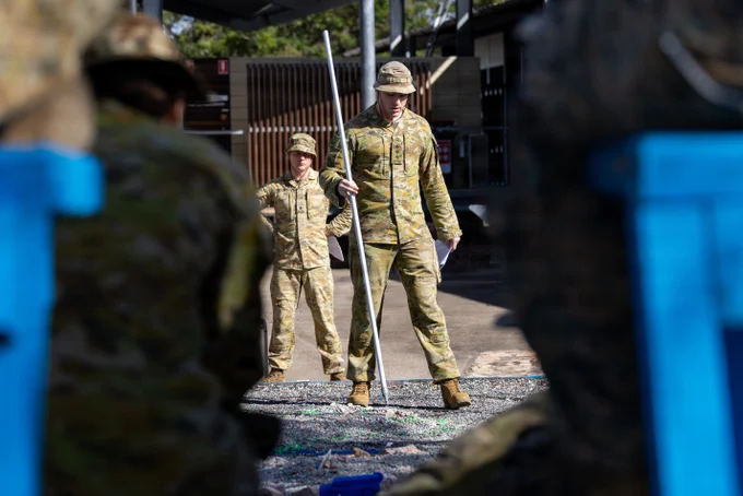 Soldiers with 11th Airborne Division joined U.S. Marines and Australian Army partners in Townsville, Australia, during Exercise #SouthernJackaroo.
