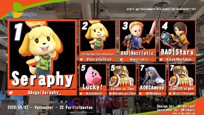 MSV#141 Main Top 8
