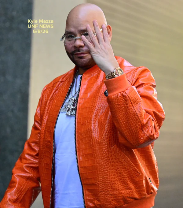Fat Joe at ABC Studios in Manhattan, New York, USA, on June 8, 2026.