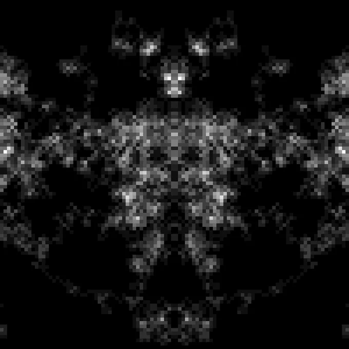 A randomly generated pattern