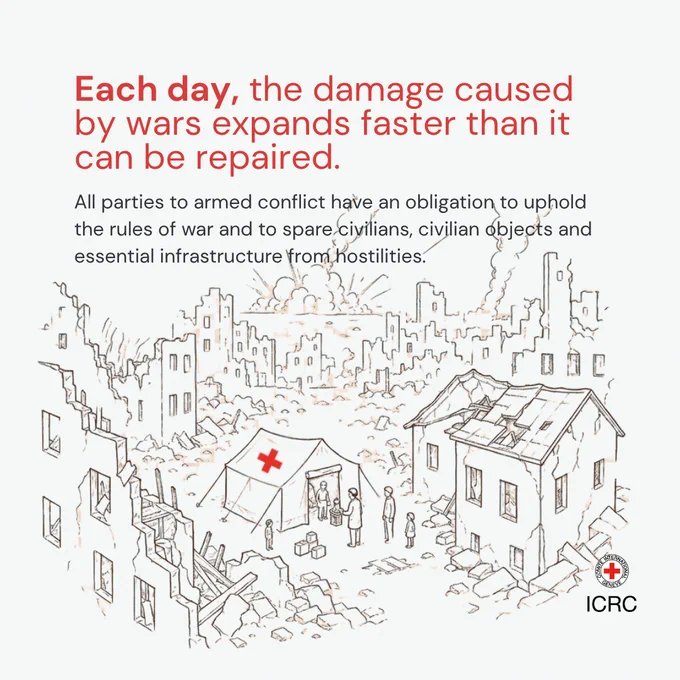 Civilians must be protected and respected, always. Parties to conflicts are the only ones with enough power to enforce the rules of war, transform them into reality, and save lives.