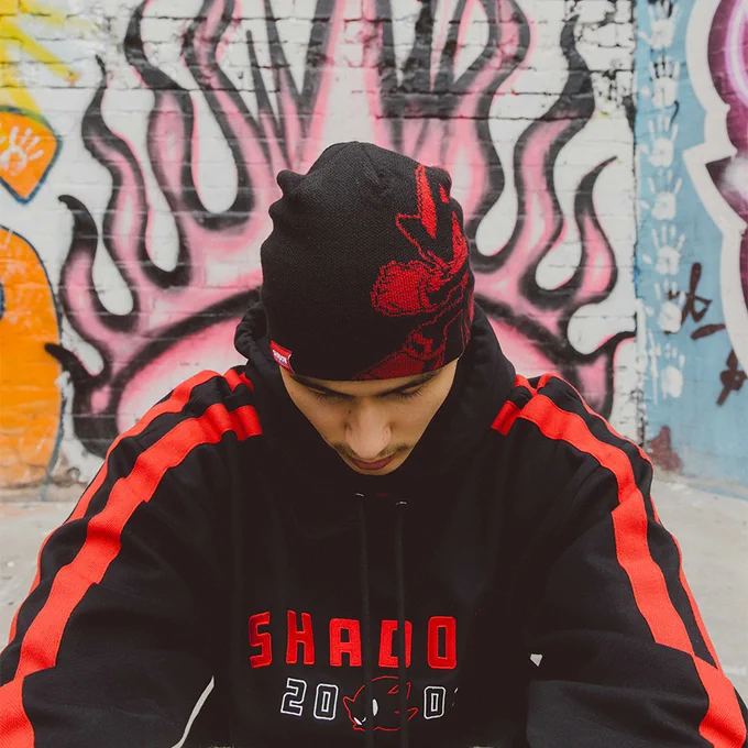 Model wearing our Shadow gear