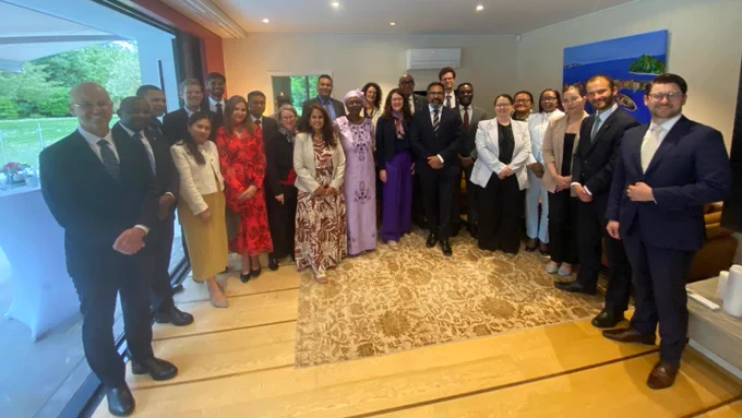 CSSO family photo of all guests at the event.