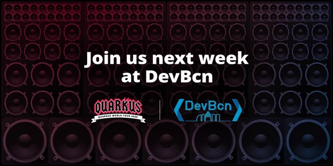 Join us next week at DevBcn.