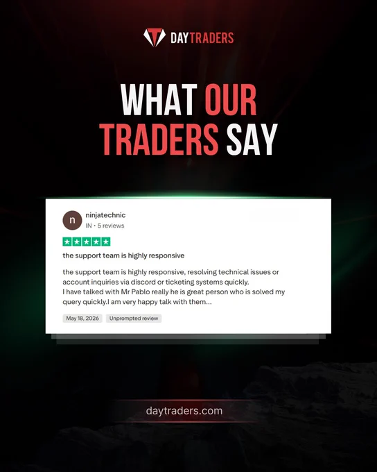 A quick thank you to our traders!!