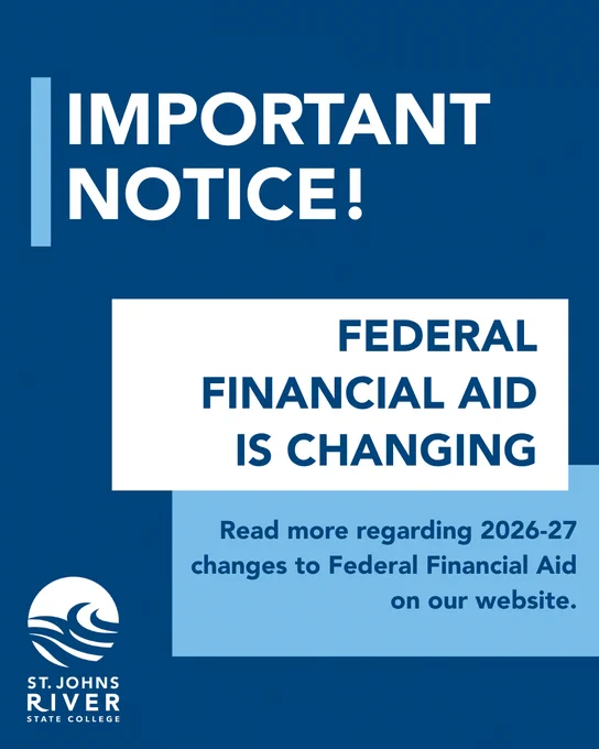 Important notice about upcoming changes to Federal Financial Aid.