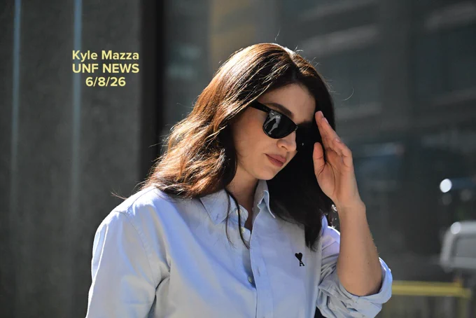 Eve Hewson at ABC Studios in Manhattan, New York, USA, on June 8, 2026.