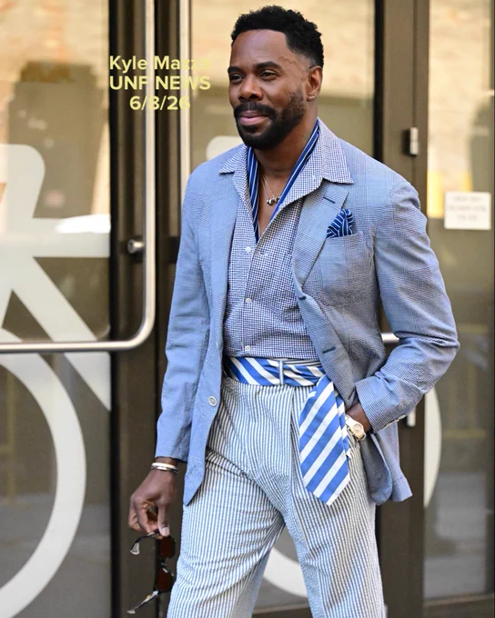 Colman Domingo at ABC Studios, Manhattan, New York, USA, June 8, 2026.