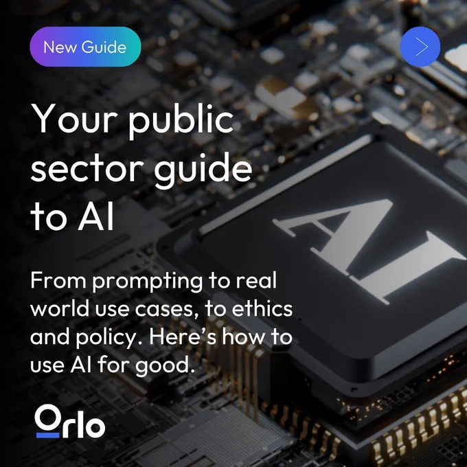A guide to AI for the public sector.