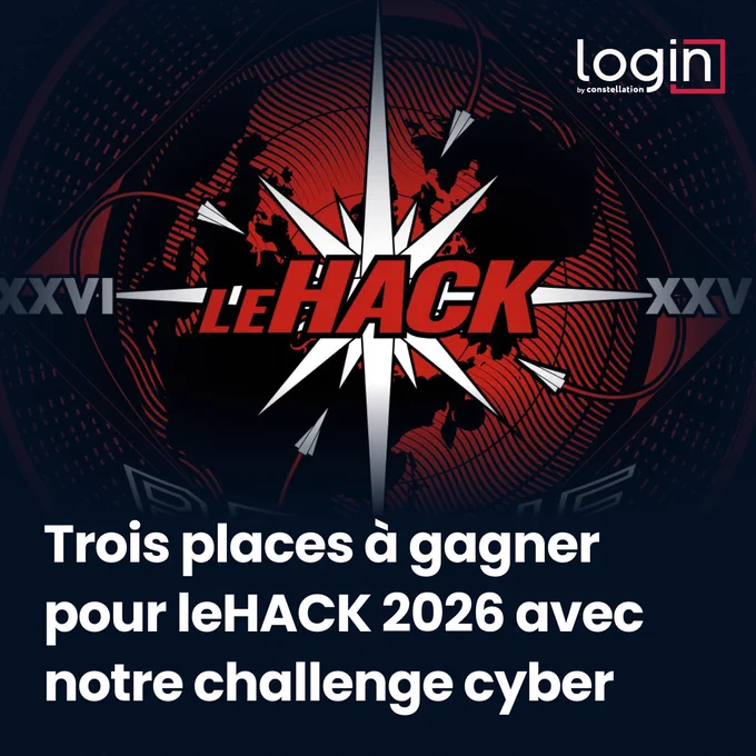 Trois places à gagner pour leHack 2026 Paris avec notre challenge cyber