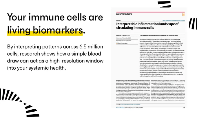 Omniscope - Your immune cells are living biomarkers