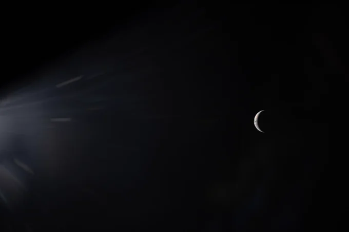 The Earth as seen from Artemis III