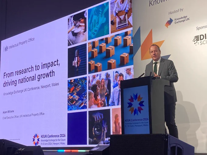 IPO CEO Adam Williams launched IPO’s Knowledge Asset Management (KAM) Hub this morning at the Knowledge Exchange UK Conference.