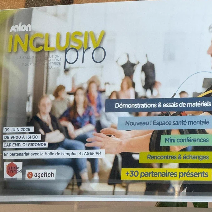 Dicma au Salon Inclusiv' Pro organisé par Cap Emploi Girond et France Travail