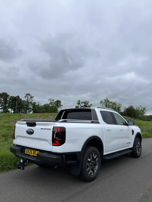 2026 Ford Ranger phev WILDTRAK in frozen white paint