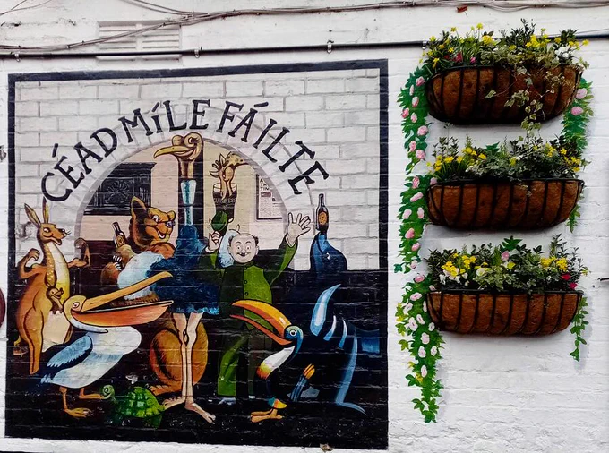 Check out this Cead Mile Failte image available to purchase as prints or displayed on a variety of products that I uploaded to my Fine Art America/Pixels website. 

https://john-hughes-photographic.pixels.com/featured/cead-mile-failte-john-hughes.html