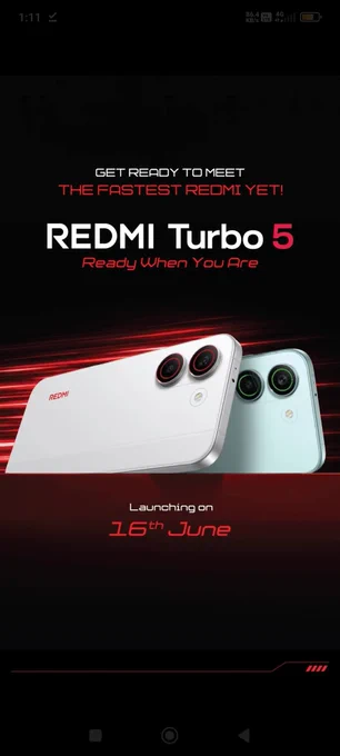 REDMI Turbo 5 
