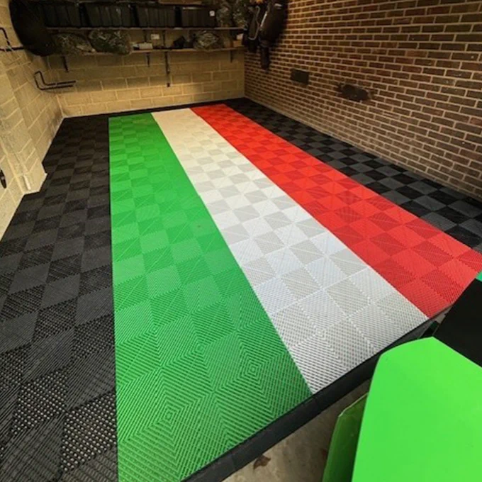 Designed to withstand adverse and extreme elements, MotoVent Tiles are suitable for both indoor and outdoor use. Its quick and easy interlocking installation makes it a breeze to set up, saving you time and effort. Crafted from durable Polypropylene copolymer, these tiles are built to last, offering maximum protection and longevity.
