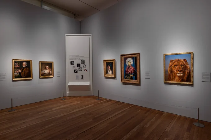 Imagen de sala con obras de la exposición "Prado. Siglo XXI"