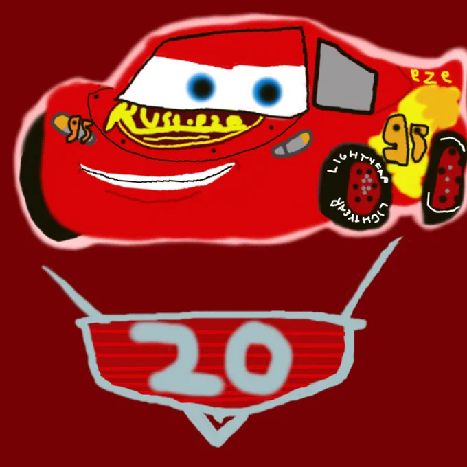 This movie was the very first movie I ever watched EVER as a toddler. There are so many memories I have watching McQueen duke it out on the track or McQueen and Mater go tractor tipping, I LOVED IT. I had various die cast toys, various sets, Cars sippy cups, Cars clothes, I even slept in a McQueen bed! And nowadays when I watch it, it still holds up as a great movie with so many memories. Happy 20 years Pixar's Cars, I love this movie and the rest of the franchise so so very much.
