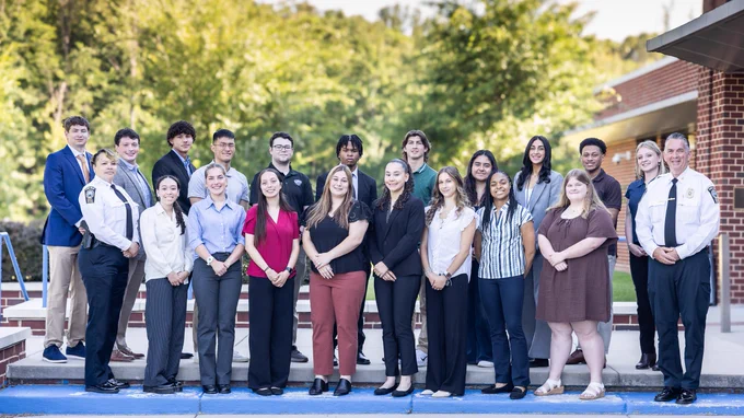 2026 Police Department Intern Group picture