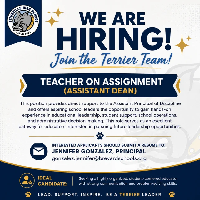TOA hiring ad