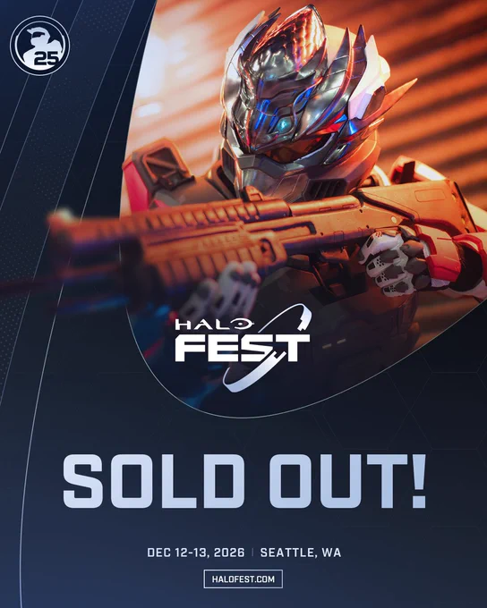 Halo Fest is SOLD OUT!
