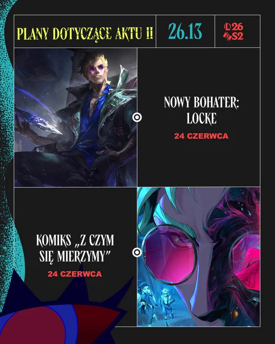 Nowy bohater Locke, skórki Złamanego Przymierza, komiks „Z Czym Się Mierzymy” 