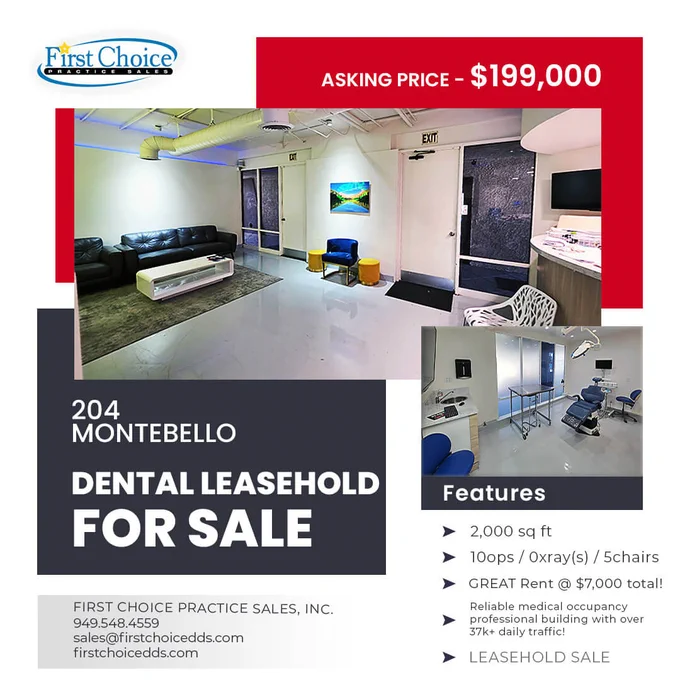 204 Montebello - Los Angeles Dental Practice for Sale