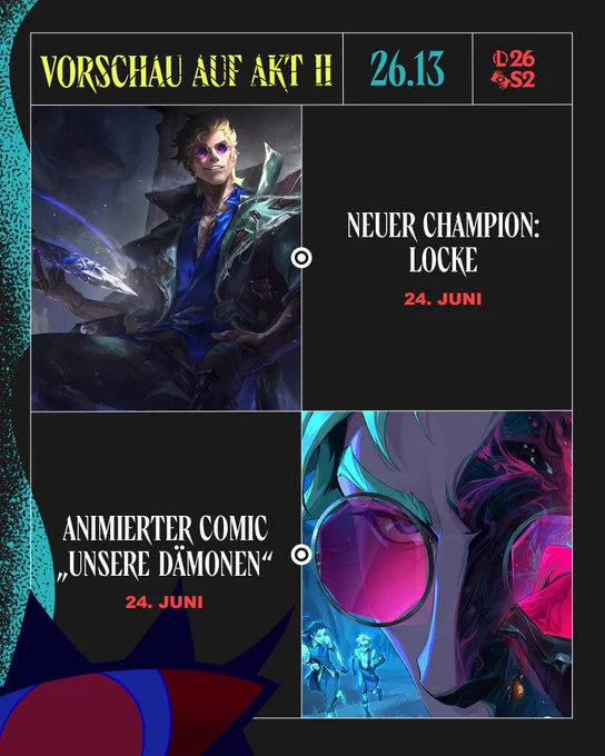 Der neue Champion Locke, die „Gebrochener Pakt“-Skins, der animierte Comic „Unsere Dämonen“ 