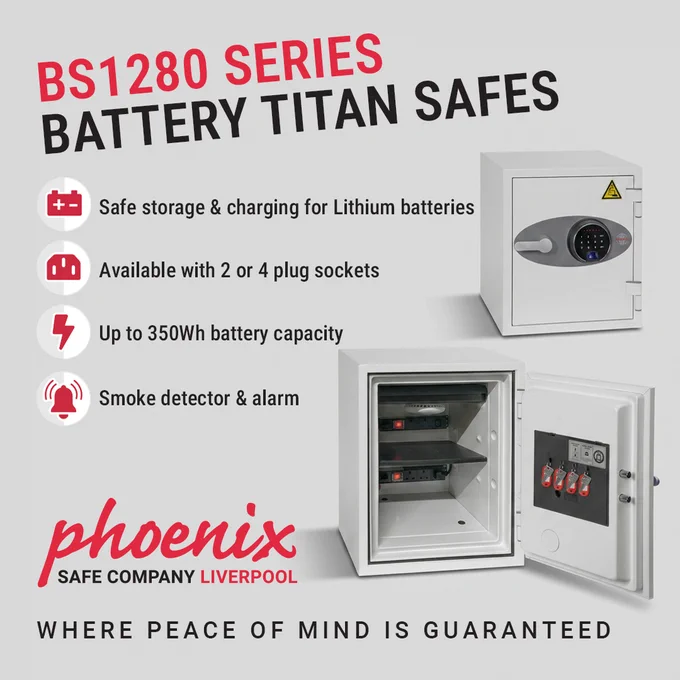The Phoenix Safe BS1280 Series Battery Titan