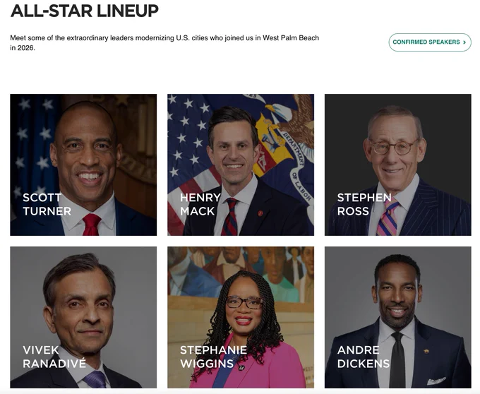 Tomorrow City USA "all star line up", dickens is pictured