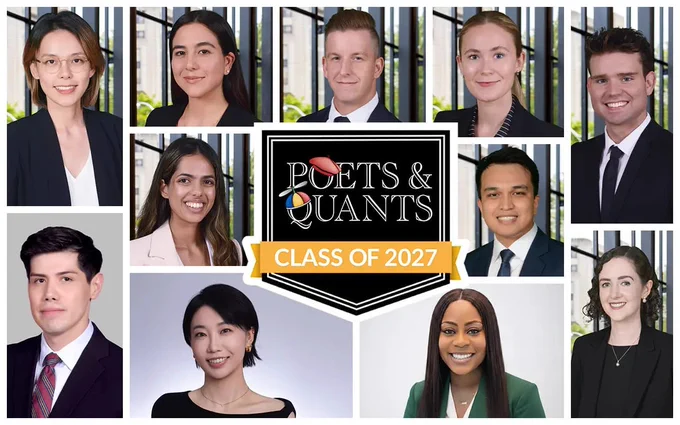 11 students from Rotman’s Full-Time MBA Class of 2027 made Poets & Quants annual spotlight