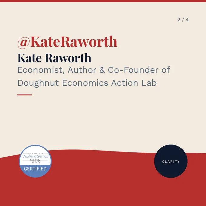 Kate Raworth @KateRaworth