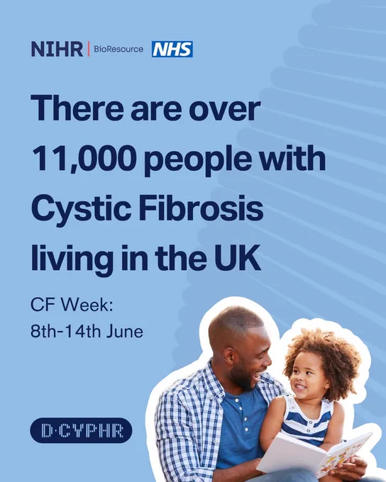 Over 11,000 people in the UK live with Cystic Fibrosis, highlighted during CF Week from June 8th to 14th.