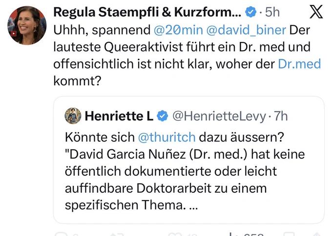 RageReggie wittert Akademikerblut und geifert.