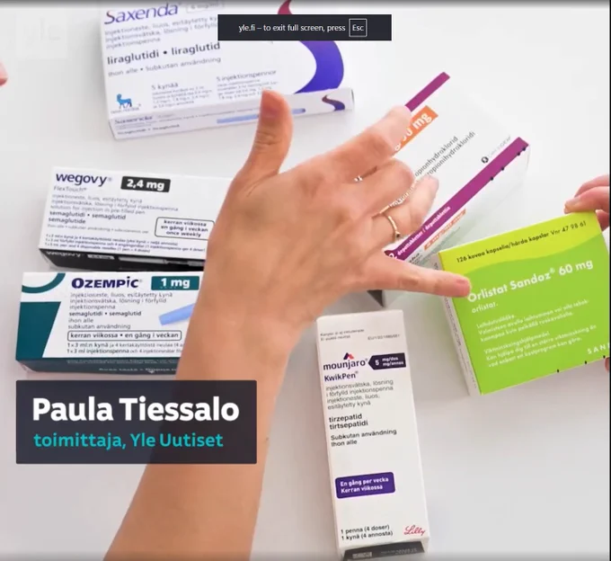 "Ei sisällä neuloja" lukee tänään 9.6.2026 julkaistussa Yle uutisvideossa, #Mounjaro #KwikPen 5mg.
https://yle.fi/a/74-20227155
#Virossa on kaikki paremmin #apteekissa,
Mounjaro sisältää valmiiksi kiinnitetyn neulan,
joka kestää ainakin 4 pistoskertaa,
ei irroteta #pistos'ten välillä.