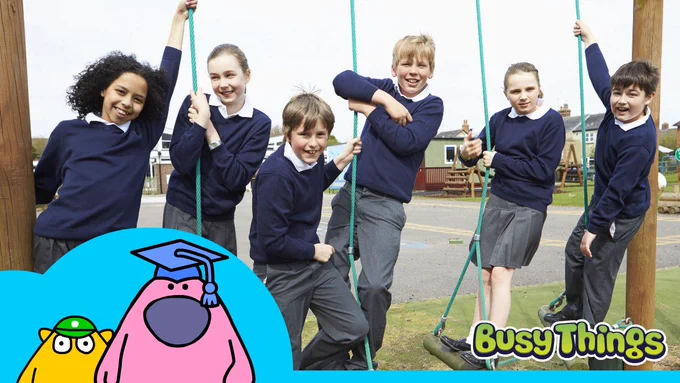 Year 6 pupils preparing for the move to secondary school