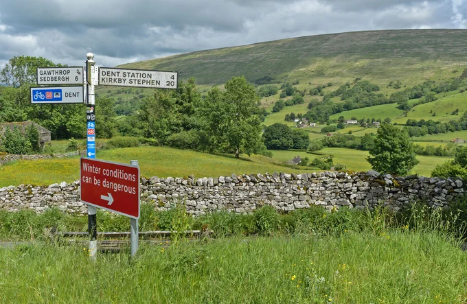 Dentdale, Yorkshire Dales NP in Cumbria