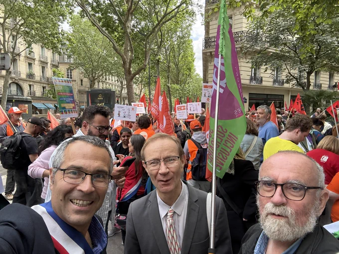 Selfie avec Jean et Johann