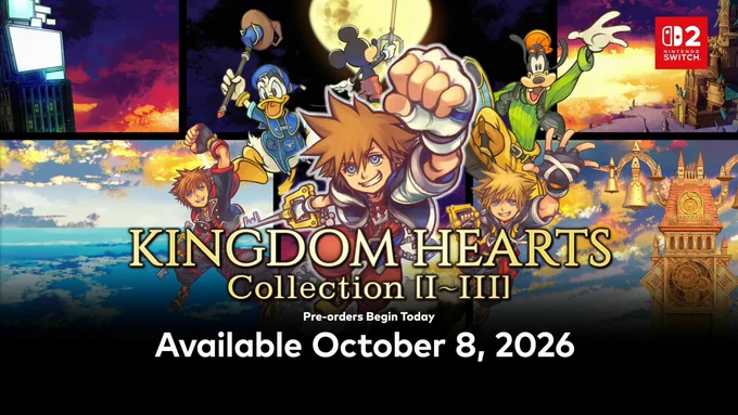 Kingdom Hearts sur Switch 2.