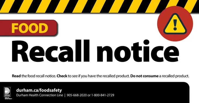 Food Recall Notice