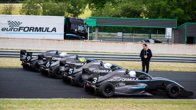 Stage de pilotage avec Euroformula sur le circuit de la Châtre