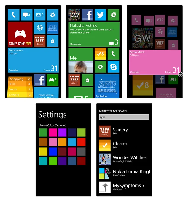 W Phone 8 for Windows Phone in 2012