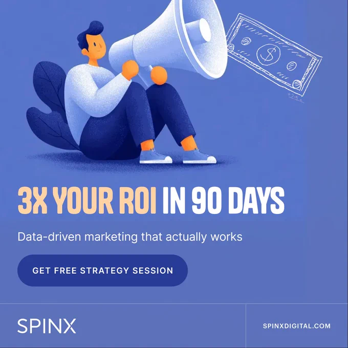 3X your ROI in 90 days.