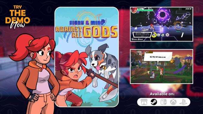 Try the Signy & Mino: Against All Gods demo