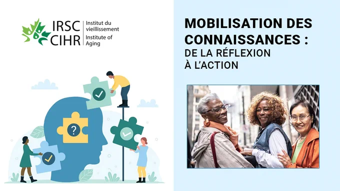 Mobilisation des connaissances de l'IV
Webinaire :  « Vieillir en milieu urbain : de l’autonomie physique au lien social – résultats et incidences stratégiques de la recherche ».
 #VillesEnSanté
