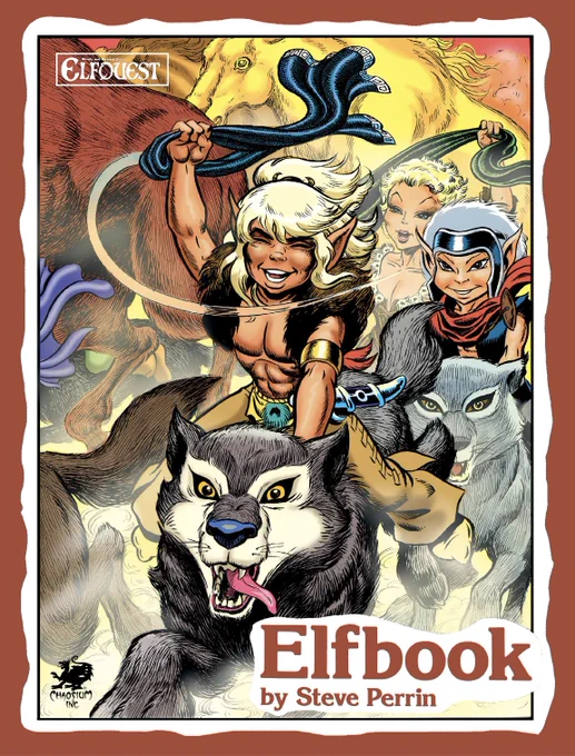 The Elfbook is the main rulebook in the ElfQuest Roleplaying Game from Chaosium. 