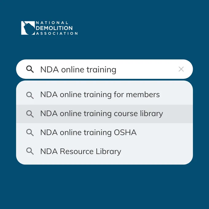 NDA Online Training for Members